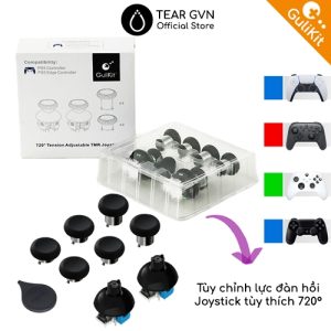 Joystick TMR Tension 720 độ GuliKit hỗ trợ chỉnh lực đàn hồi cho PS5 / PS5 EDGE / PS4 / Xbox Series / Xbox Elite 2