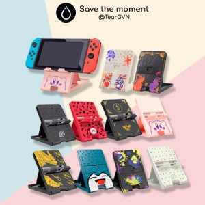 Giá đỡ máy có thể chỉnh nhiều góc độ cho Nintendo Switch / PS Portal / Mobile / IPad