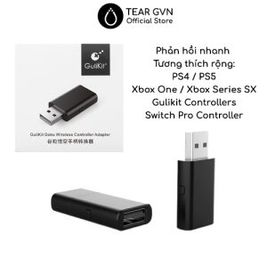 USB Bluetooth GuliKit Goku tương thích rộng độ ổn định cao cho tay cầm PS5 / PS4 / Xbox One SX / Xbox Series SX