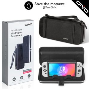 Bóp đựng máy cứng cáp, chống nước OIVO chất liệu Oxford chống thấm cho Nintendo Switch Oled / Switch 1